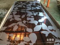 蚀刻花纹板